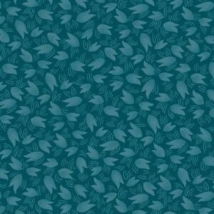 Colour Rhythm - Flowers Teal