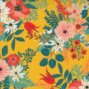 Lady Bird by Crystal Manning - Saffron (large flower)