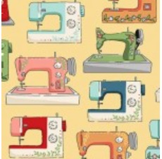 Sewing Room - Machines Yellow
