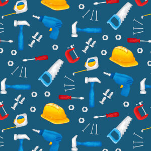 Under Construction - Tools on Teal
