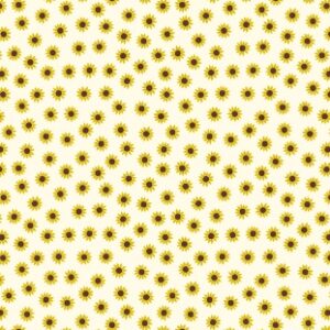 Sunflowers-Little-Sunflowers-on-cream-A744.1