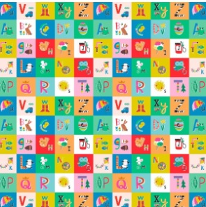 Spring Alphabet - Alphabet by Steph Thannauser