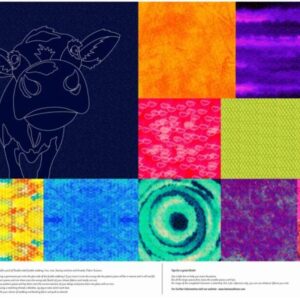 Delphine Brooks - Daisy the Cow Panel