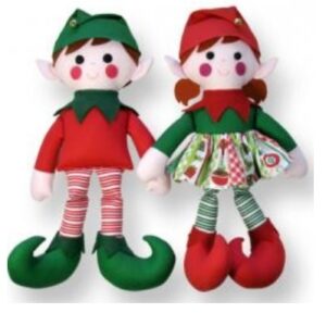 Funky Friends - Edward and Edwina Elf Twins