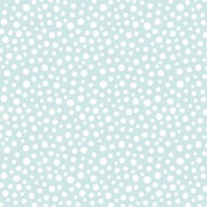 Snow Day Flannel - Snow fall on Icy Blue