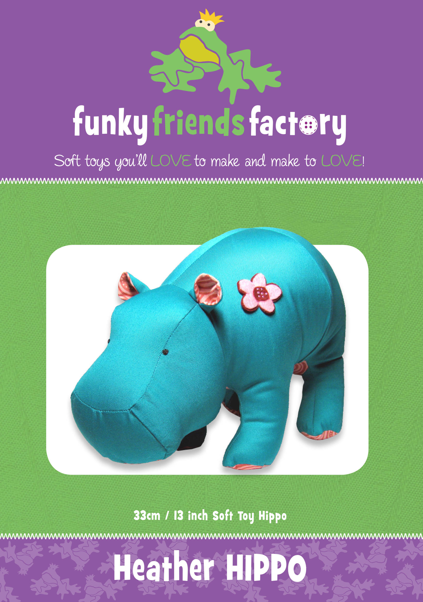 Funky Friends - Heather Hippo