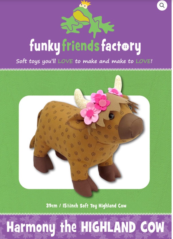 Funky Friends - Harmony the Highland Cow