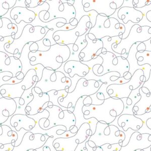 Effervesence by Riley Blake - White