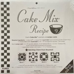 Cake Mix Recipe Pad 9
