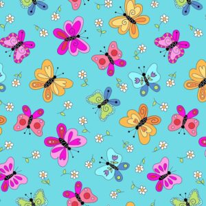 Flutter - Big Butterfly Teal 1033T