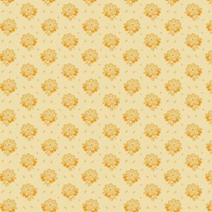 Indigo Cheddar Floral Cream 2/1143L
