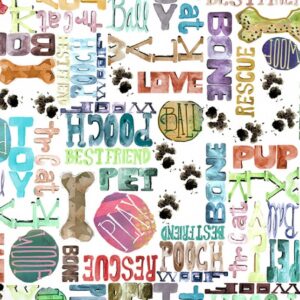 Best Friends - Words on White CWY4283-1