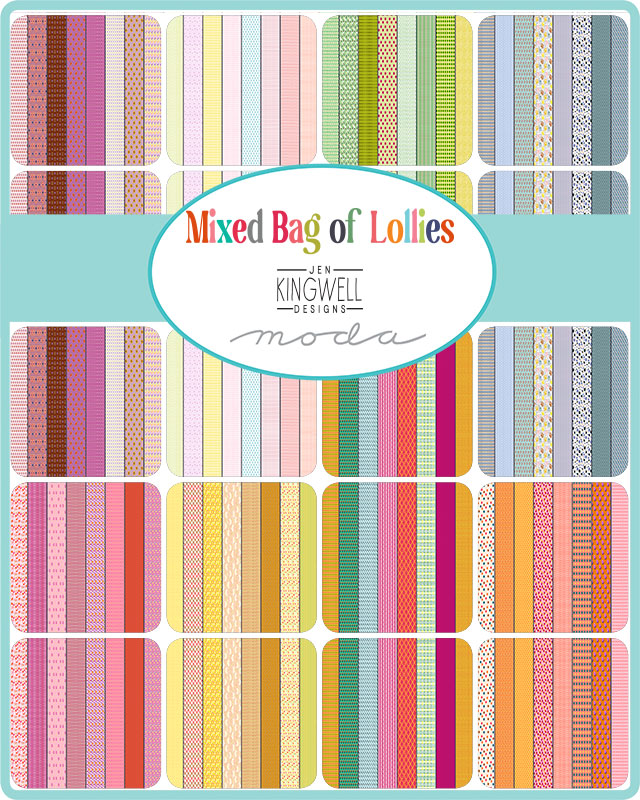 Mixed Bag of Lollies by Jen Kingwell Low Volume 18242 11 - Image 2