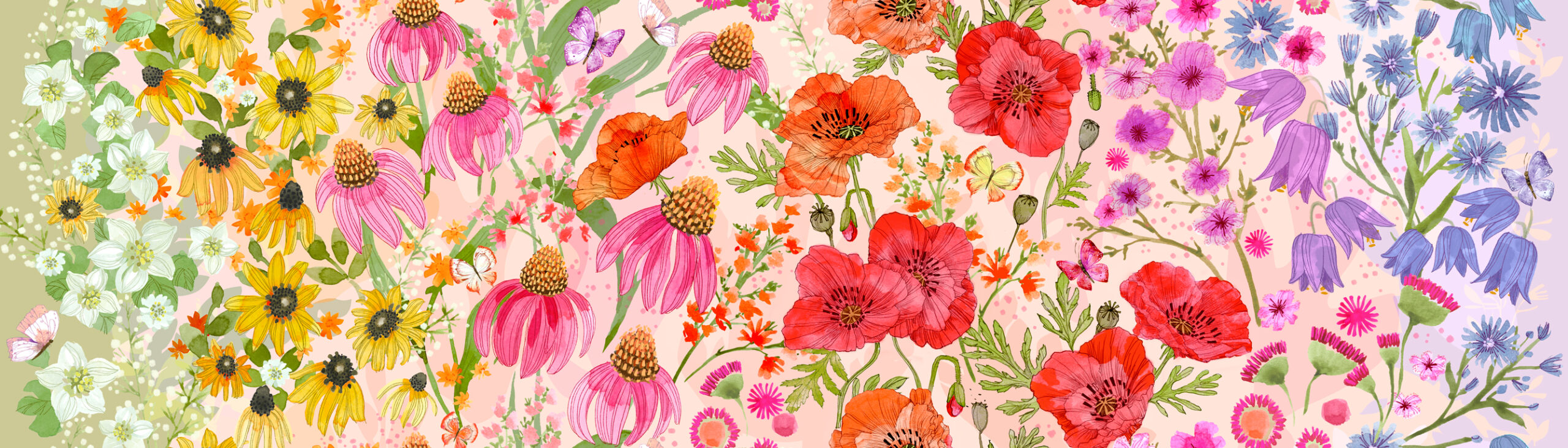 Superbloom by Robin Pickens Pastel Mural 48780 11