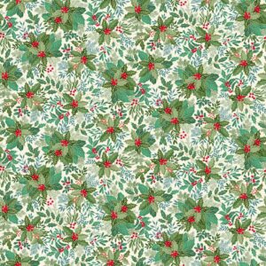 Good Tidings Holly Cream 107/Q