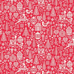 Scandi Christmas Red 112/R