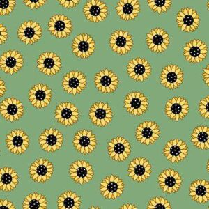 Sunny Honey Days Green 1576G