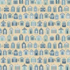 Driftwood Beach Huts Cream 174Q5
