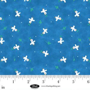 Noah and Friends Birds on Blue 4582-77