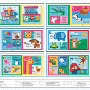 Noah and Friends Soft Book Panel