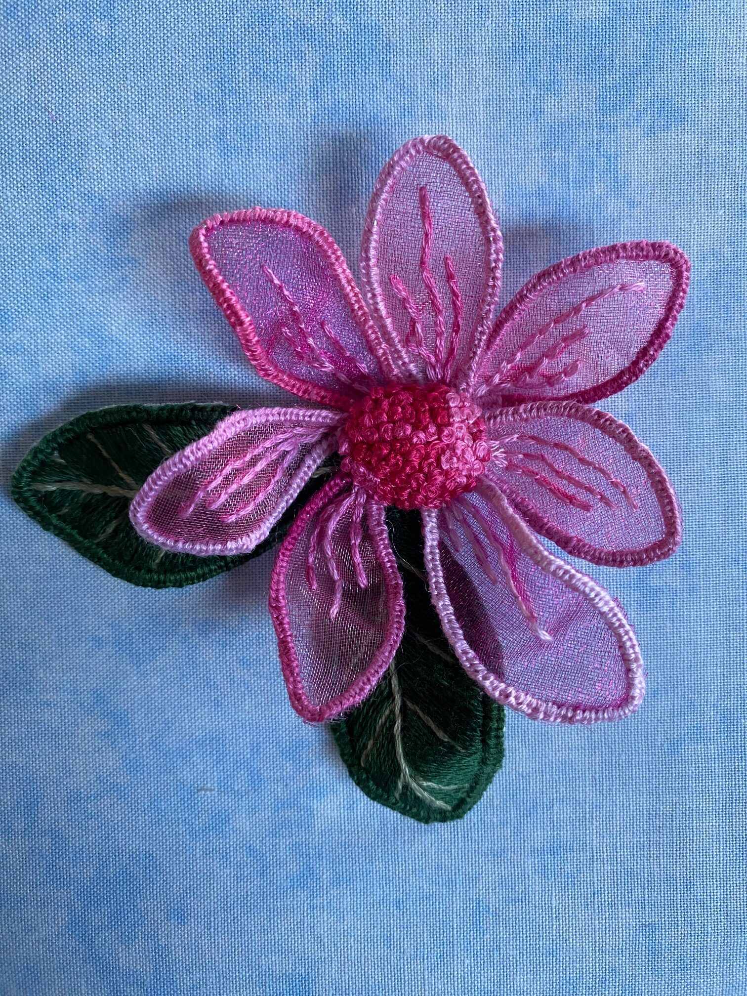Introduction to Stumpwork Flowers - Saturday 5th September