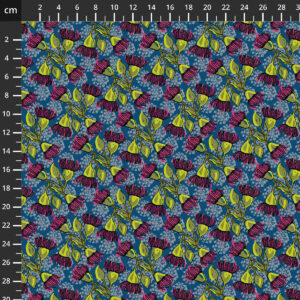 Winding Roads - Teal 12-2
